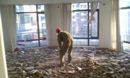 北京家装拆除地面垫层